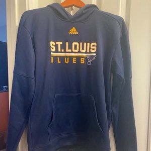 Men's St. Louis Blues Adidas hoodie